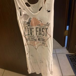 Affliction tank top